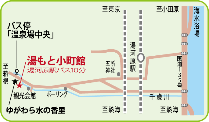 小町館アクセス地図
